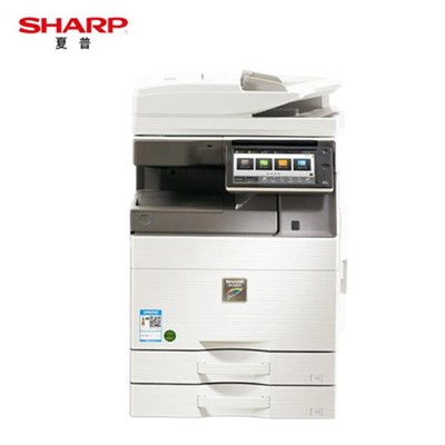 夏普（SHARP）MX-C6082D彩色激光A3数码复印机  A3主机+单层纸盒（单层纸盒 侧路纸盒）+双面自动输稿器